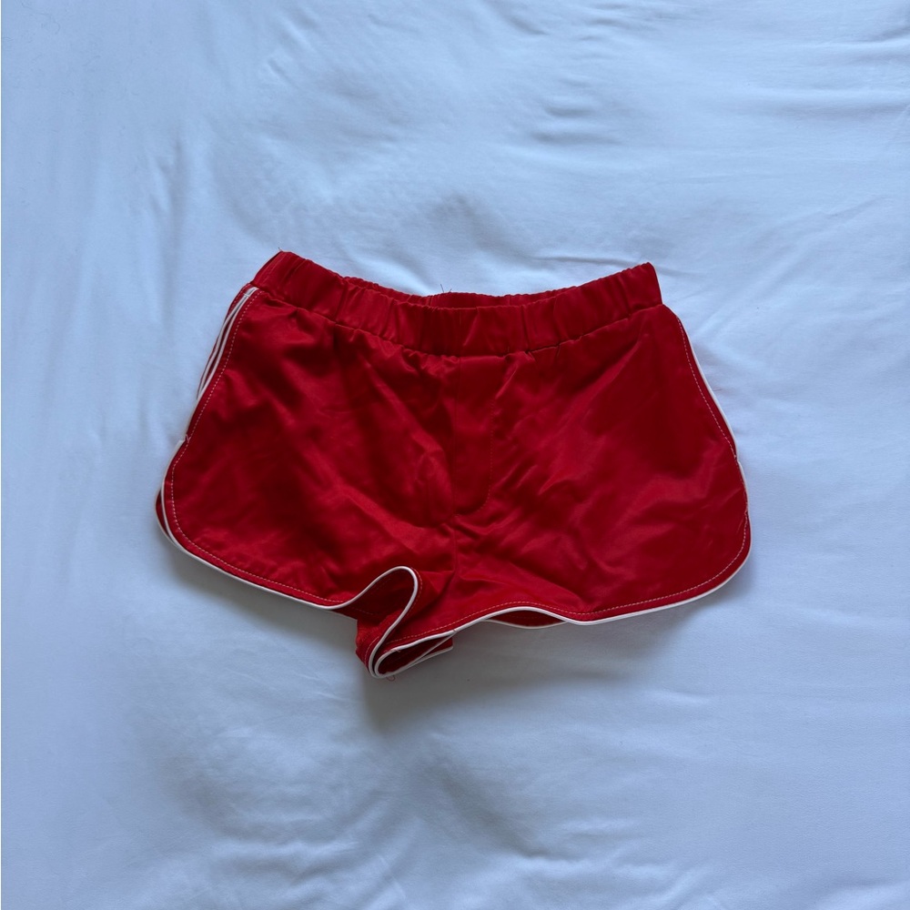 Zara Red Women's Athletic Shorts